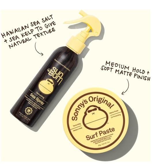 Sonny's Original Surf Paste - Matte Finish Hair Styling set of 2 - Picture 4 of 5